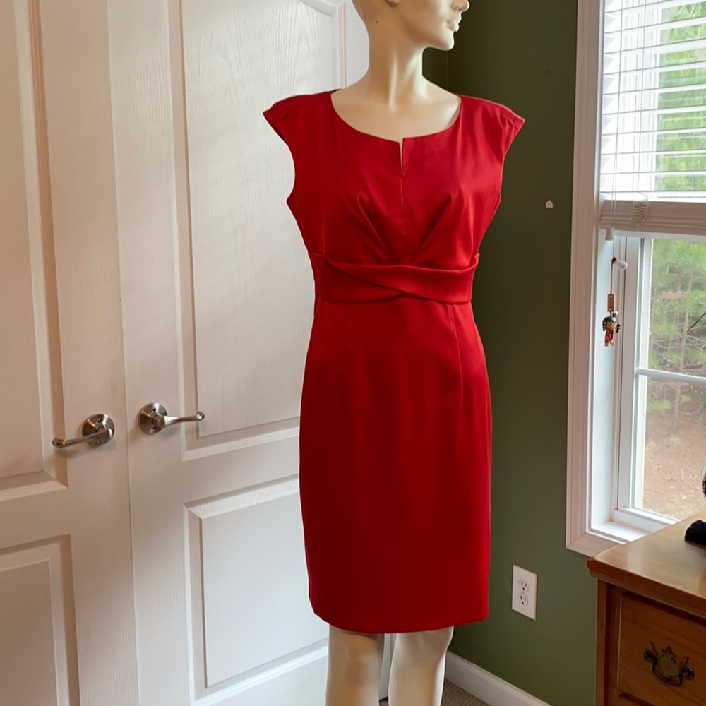 New Directions Red Formal Dress Size 14P